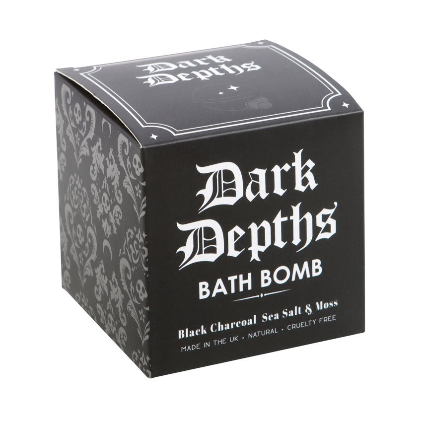 Dark Depths Black Charcoal Bath Bomb