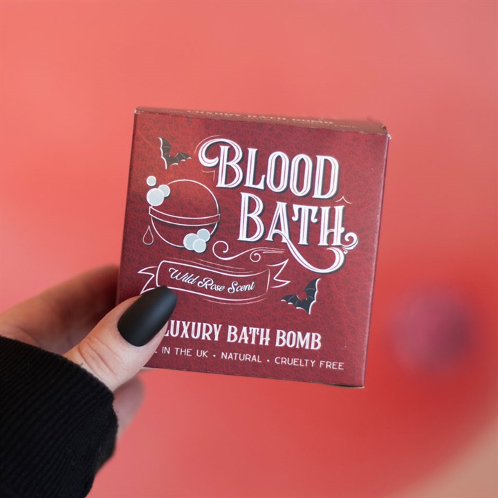 Bloodbath Wild Rose Scented Bath Bomb