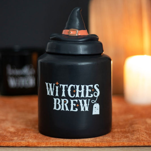 Witch's Hat Tea Canister