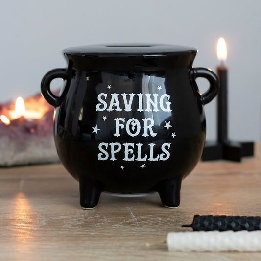 Saving for Spells Cauldron Moneybox