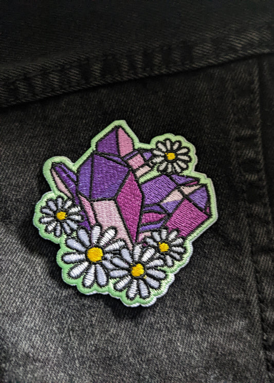Crystals & Flowers Patch