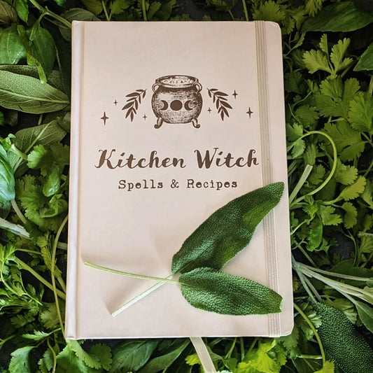 Kitchen Witch Spells & Recipes A5 Notebook